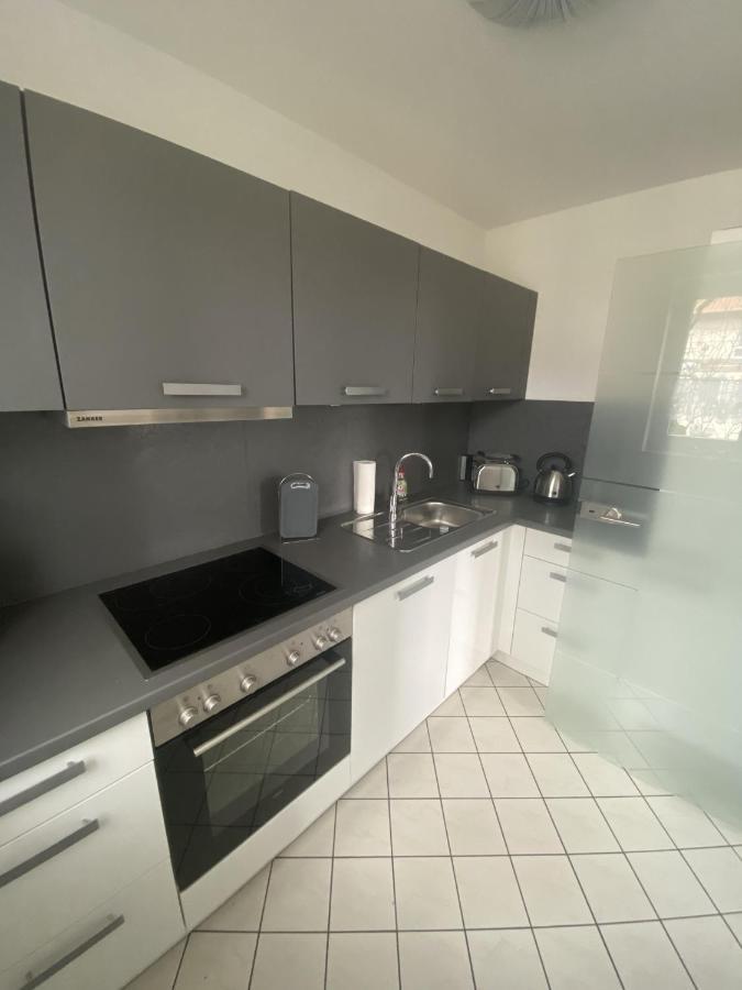 Apartment Am Gruenen Park Erfurt Esterno foto
