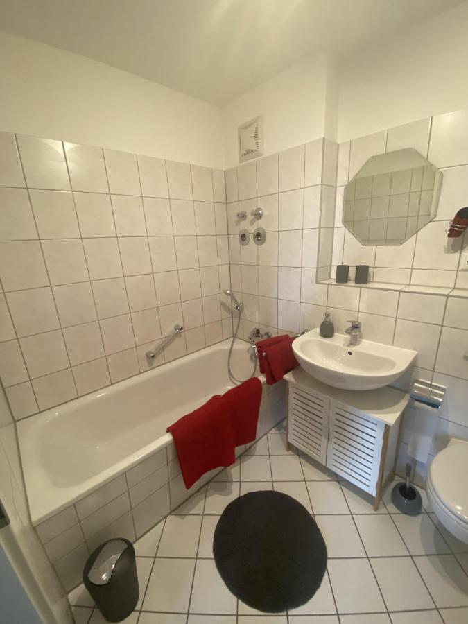 Apartment Am Gruenen Park Erfurt Esterno foto
